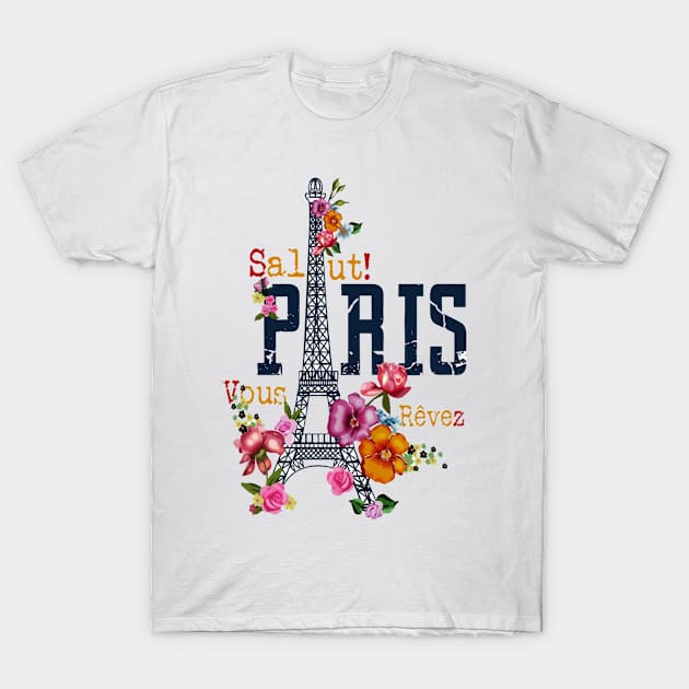 Fashion Paris T-Shirt by joshsmith